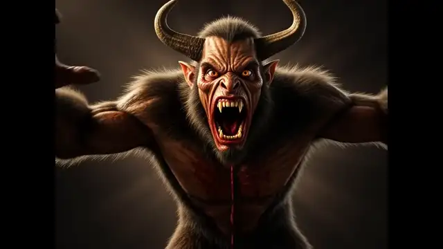 Logo Hellpress Krampus animiert 1