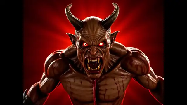 Logo Hellpress Krampus animiert 3